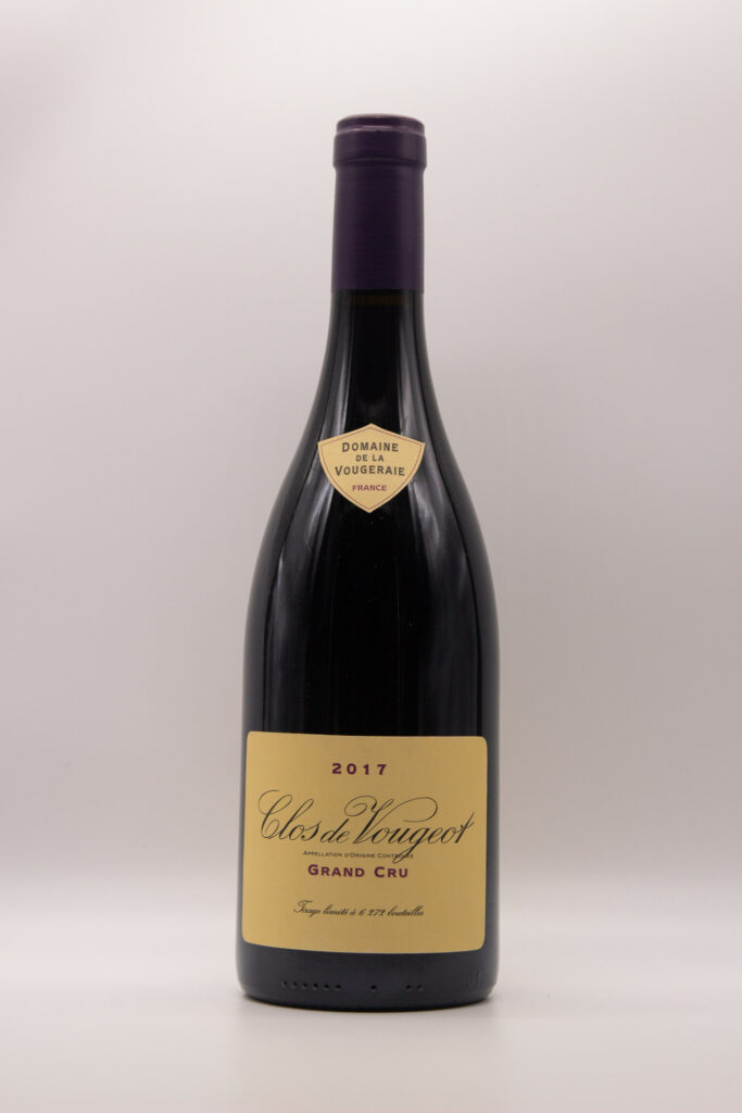 Domaine De La Vougeraie Clos de Vougeot Grand cru 2017 / Wijnhuis Yzendoorn